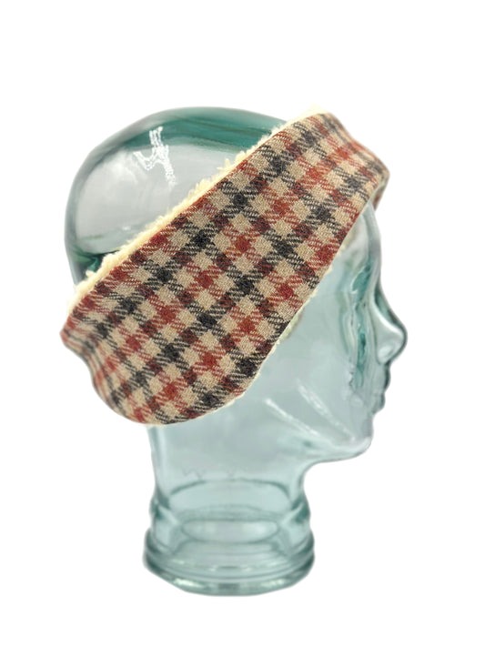 Tweed Headband - Gun Club