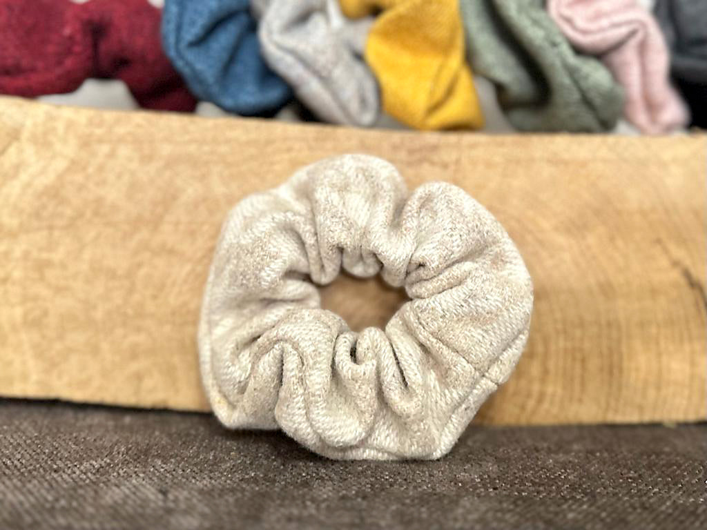 Tweed Scrunchies
