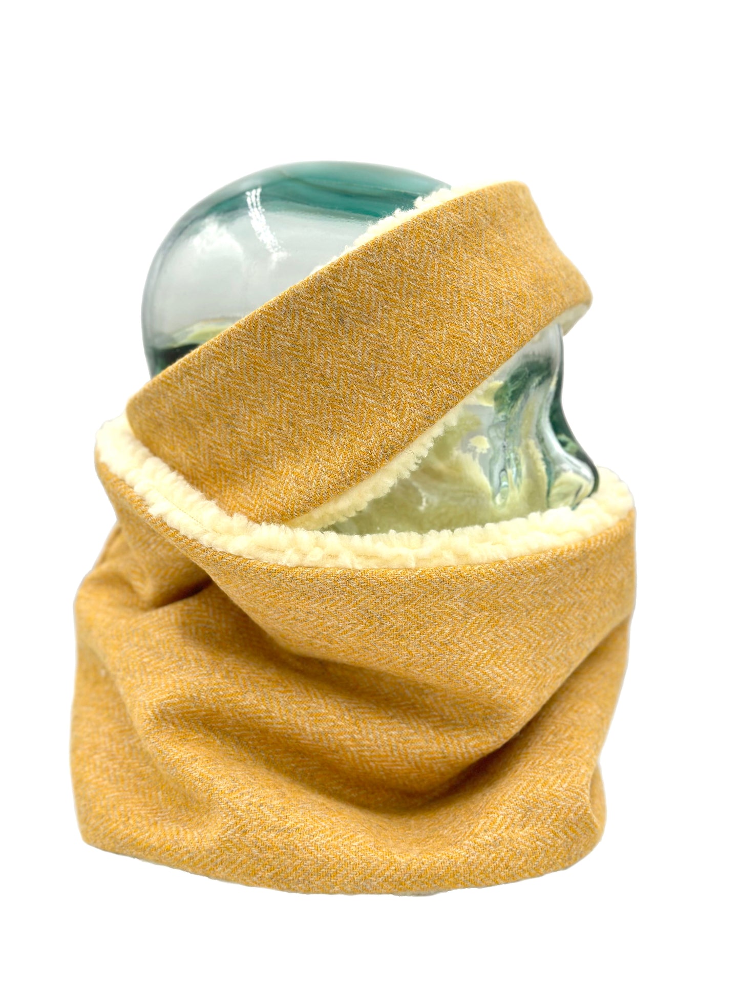 Tweed Headband - Mustard