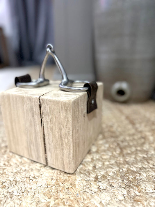 Jointed Eggbutt Snaffle Door Stop