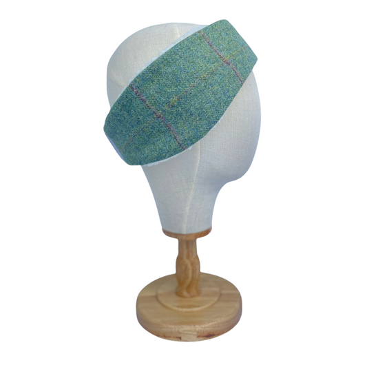 Classic Tweed Headband - Greenfinch